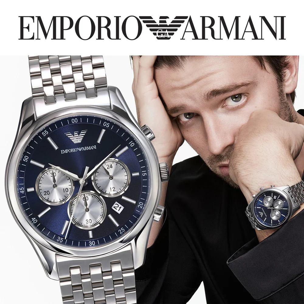 ZEGAREK MĘSKI EMPORIO ARMANI AR11582 ANTONIO (zi116a)