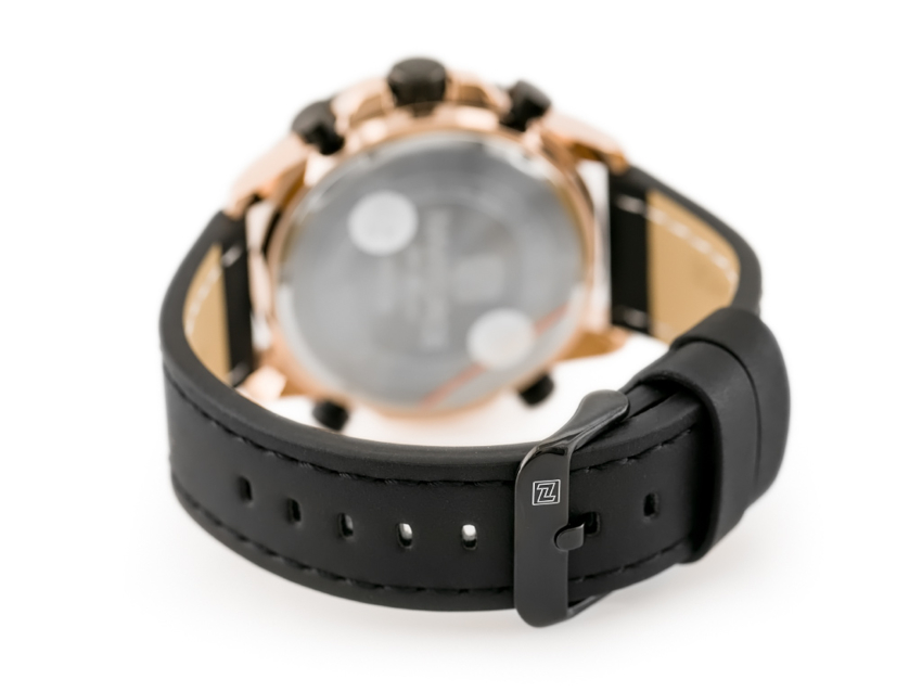 ZEGAREK MĘSKI NAVIFORCE - NF9114 (zn046d) - black/rosegold