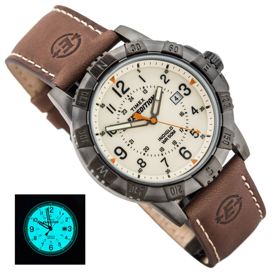 ZEGAREK MĘSKI TIMEX EXPEDITION T49990 - INDIGLO