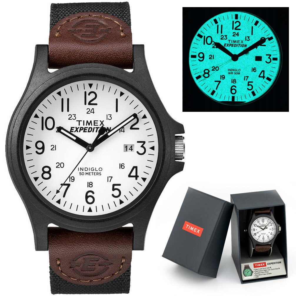 ZEGAREK MĘSKI TIMEX EXPEDITION TW4B08200 + BOX