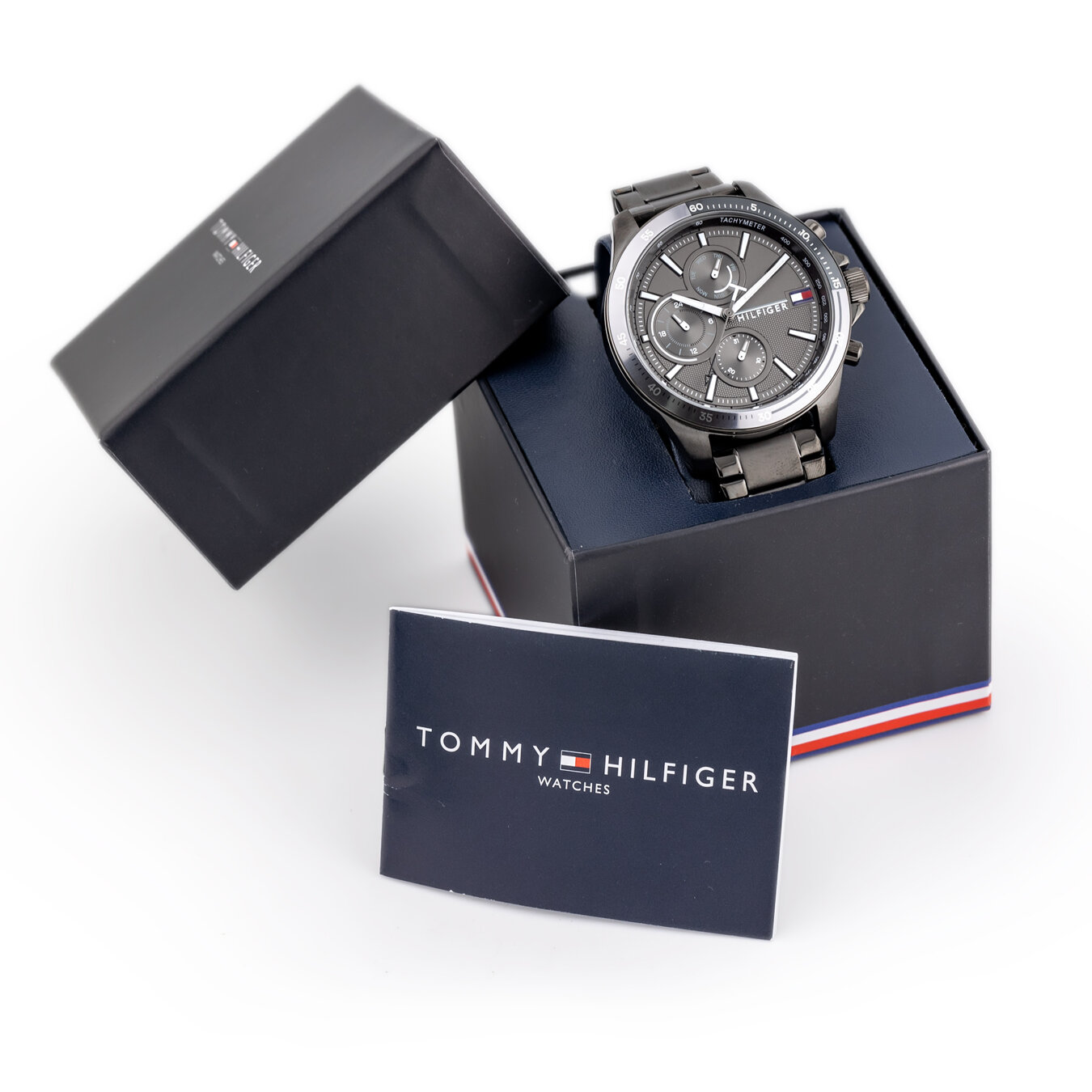 ZEGAREK MĘSKI TOMMY HILFIGER 1791719 BANK (zf022c)