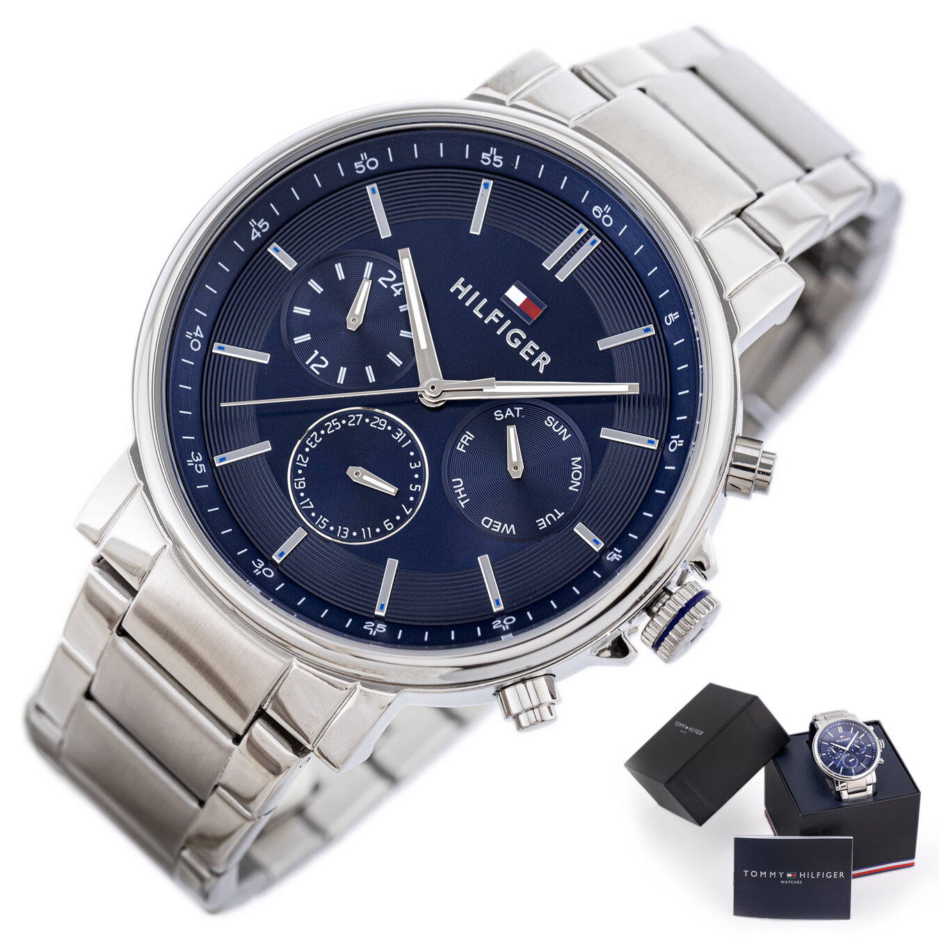 ZEGAREK MĘSKI TOMMY HILFIGER TYSON 1710588  (zf100a) + BOX