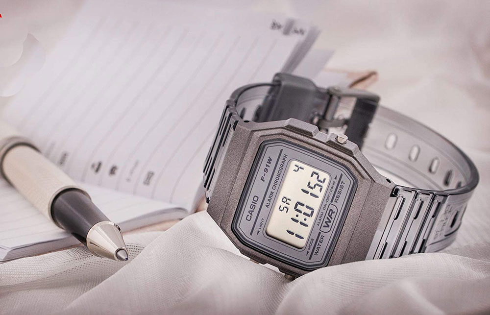 Zegarek Casio Retro Vintage F-91WS-8DF(zd102h)