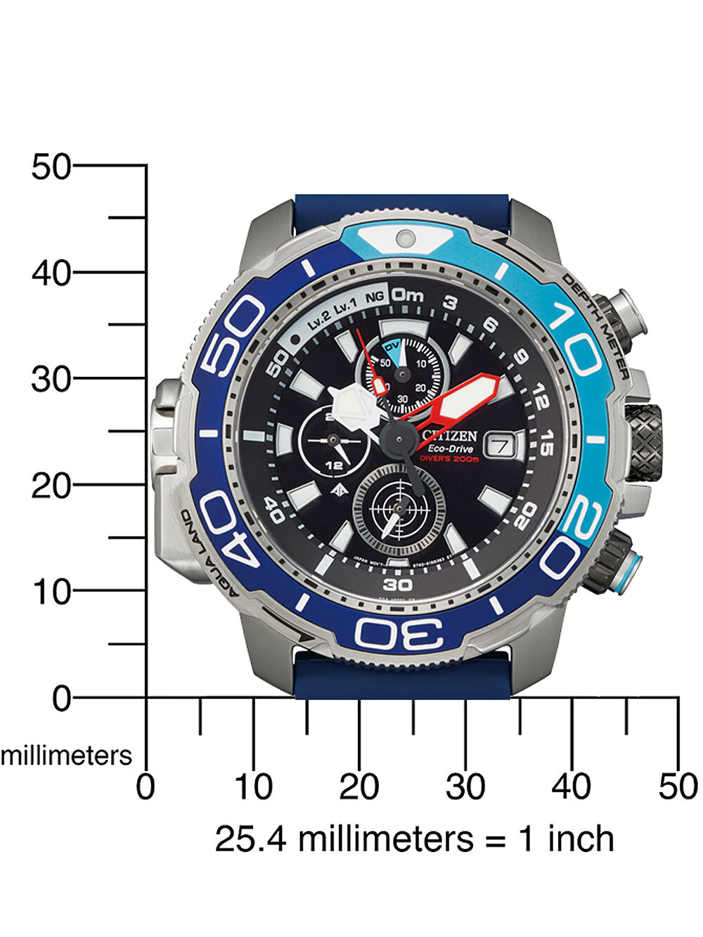 Zegarek Męski Citizen Promaster Marine Aqualand BJ2169-08E + BOX