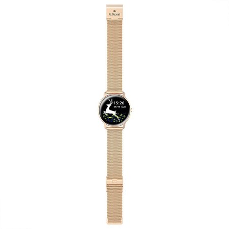 SMARTWATCH DAMSKI G. Rossi SW015-4 rosegold (sg010d)