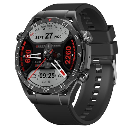 SMARTWATCH MĘSKI GRAVITY GT13-1 - DODATKOWY PASEK (sg028a)