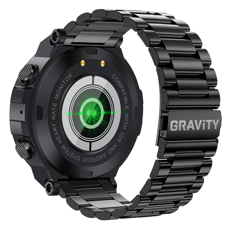 SMARTWATCH MĘSKI GRAVITY GT7-2 - WYKONYWANIE POŁĄCZEŃ (sg016b)