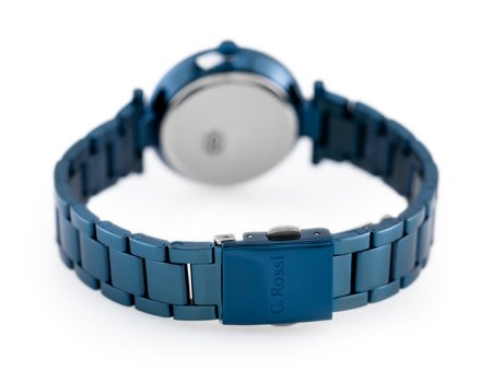 ZEGAREK G. ROSSI - C5131B-6F1 (zg780e) blue + BOX