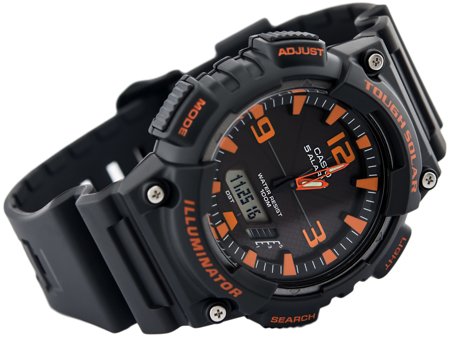 ZEGAREK MĘSKI CASIO AQ-S810W 8AV (zd044a) - SOLAR POWERED + BOX