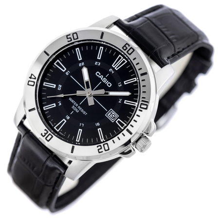 ZEGAREK MĘSKI CASIO MTP -VD01L-1C (zd185g) + BOX