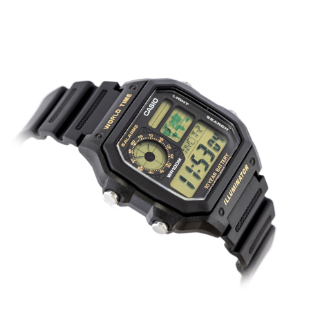 ZEGAREK MĘSKI CASIO Sports AE-1200WH-1B + BOX (zd146c)