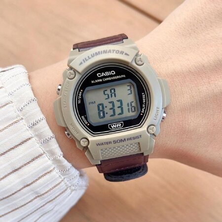 ZEGAREK MĘSKI CASIO W-219HB-5A + BOX