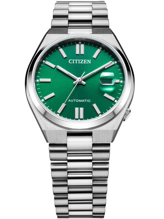 ZEGAREK MĘSKI CITIZEN Tsuyosa NJ0150-81X - AUTOMAT SZAFIR 