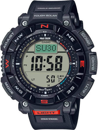 ZEGAREK MĘSKI Casio Pro-Trek SOLAR PRG-340-1ER + BOX