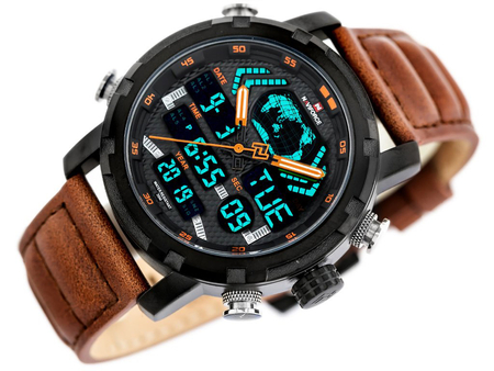 ZEGAREK MĘSKI NAVIFORCE - NF9160 (zn094e) + BOX