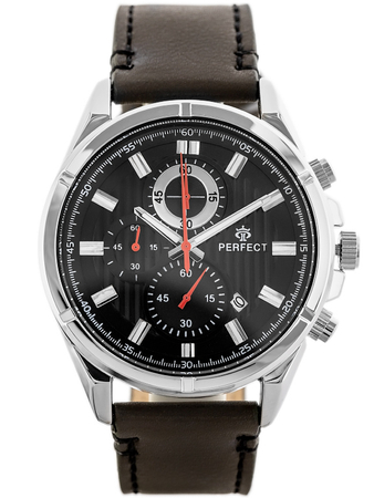 ZEGAREK MĘSKI PERFECT CH03L - CHRONOGRAF (zp352c) + BOX