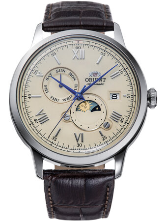 Zegarek Męski Orient Classic Sun & Moon  RA-AK0803Y10B + BOX