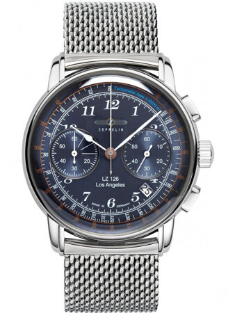 Zegarek Zeppelin LZ126 Los Angeles Chrono 43mm 7614M3